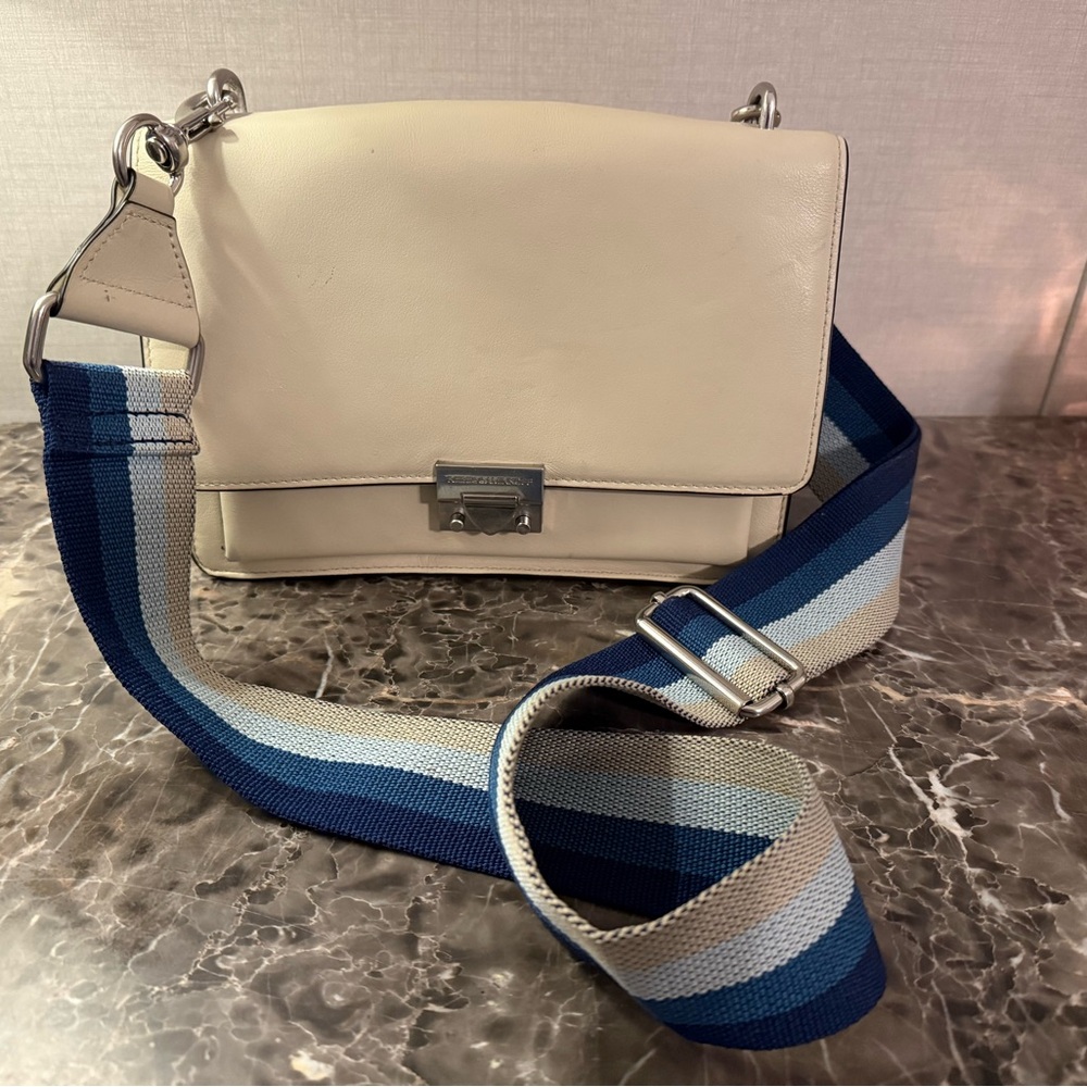 Rebecca Minkoff Cream Bag with Silver Hardware